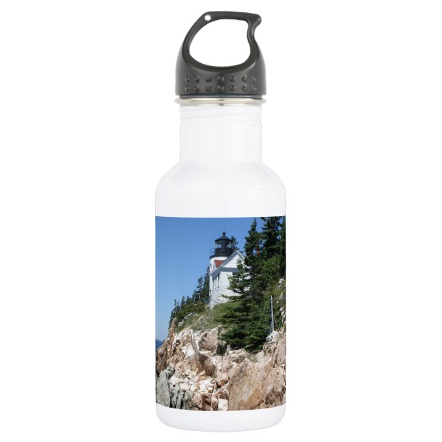Bass Harbor Lighthouse 5 Water Bottle (Front)