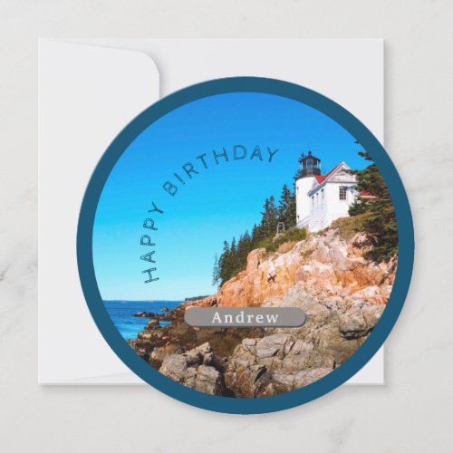 Bass Harbor Lighthouse Acadia NP Birthday