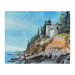 Bass Harbor Lighthouse Acrylic Print