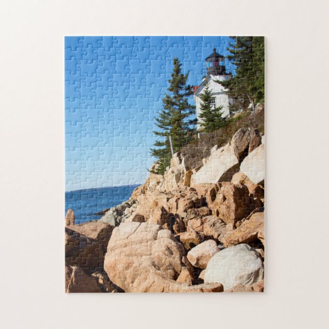 Bass Harbor Lighthouse Jigsaw Puzzle (Vertical)