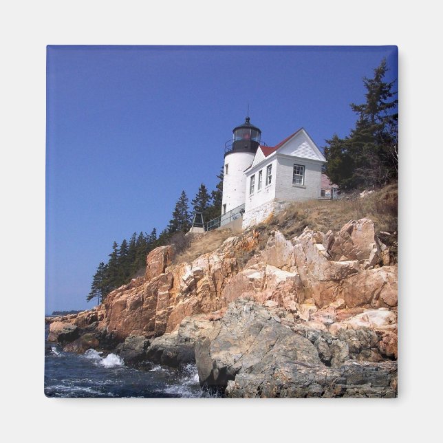 Bass Harbor Lighthouse Magnet (Front)