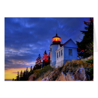 Bass Harbor Lighthouse, Maine Cards