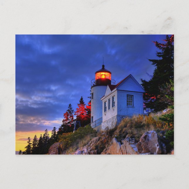 Bass Harbor Lighthouse, Maine Postcard (Front)