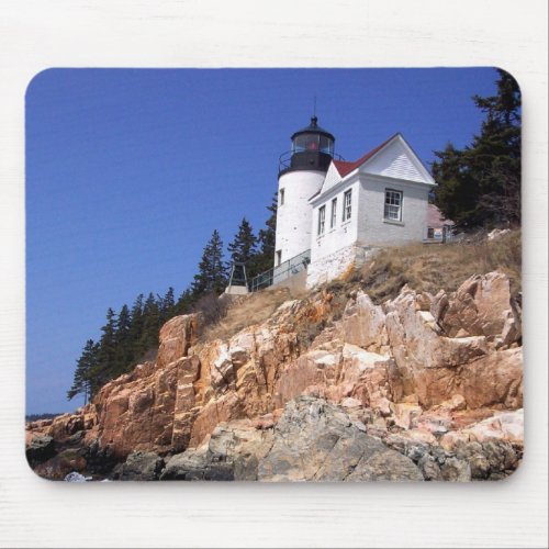 Bass Harbor Lighthouse Mouse Pad