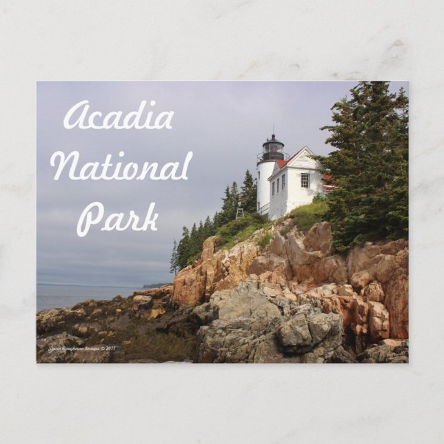 Bass Harbor Lighthouse postcard (Front)