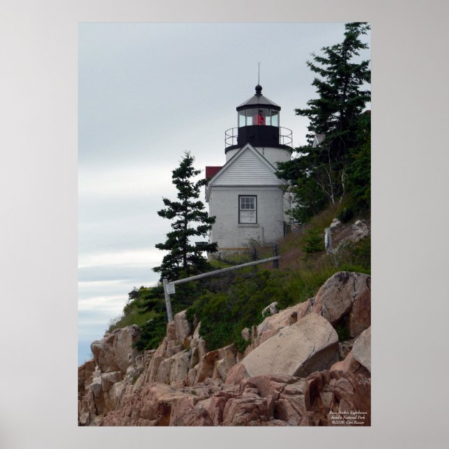 Bass Harbor Lighthouse Poster (Front)