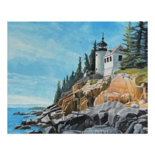 Bass Harbor Lighthouse Poster