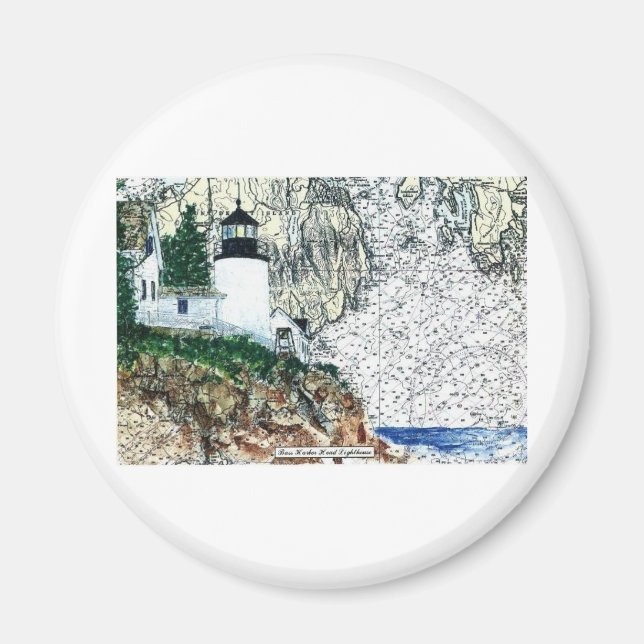 Bass Harbor Magnet (Front)