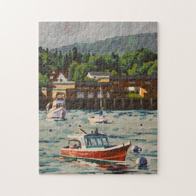 Bass Harbor, Maine Jigsaw Puzzle (Vertical)