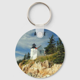 BASS HARBOR, MAINE KEYCHAIN