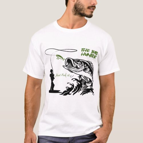 Bass Hunter design T_Shirt