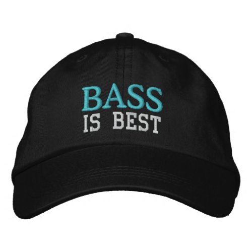 Bass Is Best Music Cap