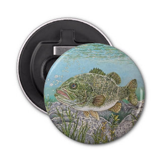 Bass It On Down Bottle Opener