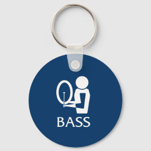 Bass Keychain