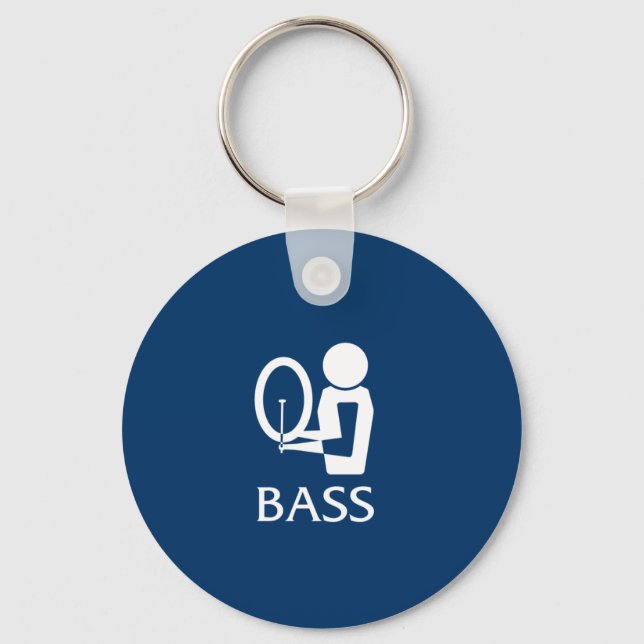 Bass Keychain (Front)