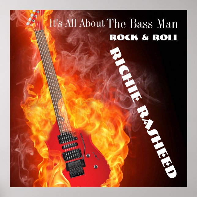 Bass Man - Music Poster (Front)