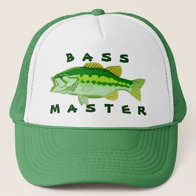 Bass Master Trucker Hat (Front)