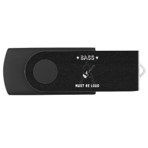 bass must be loud flash drive