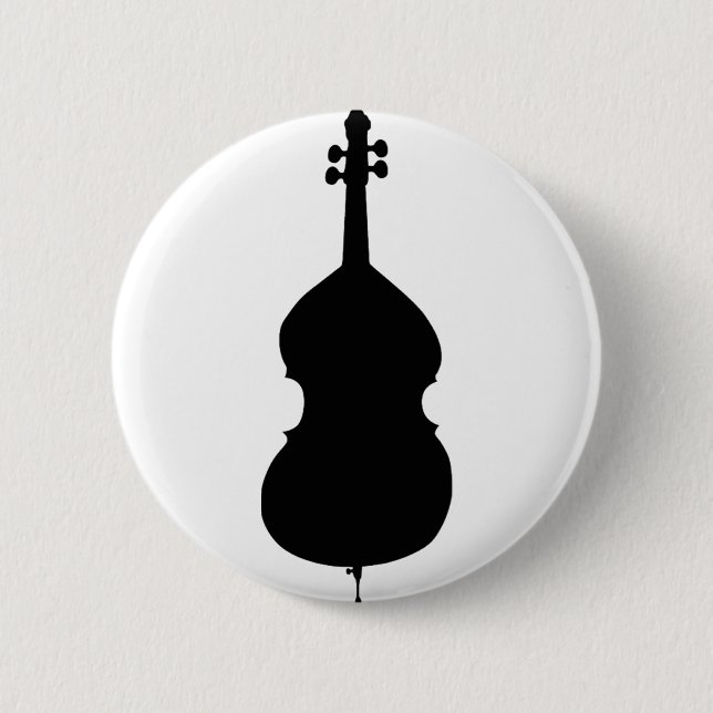 Bass Pinback Button (Front)