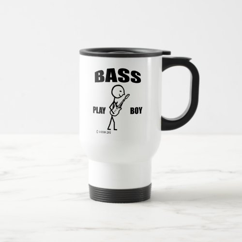Bass Play Boy Travel Mug