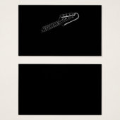 Bass Player Bass Guitar Musical Design (Front & Back)