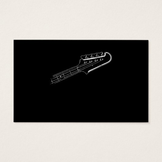 Bass Player Bass Guitar Musical Design (Front)