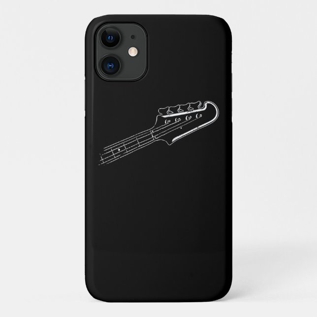 Bass Player Bass Guitar Musical Design Case-Mate iPhone Case (Back)