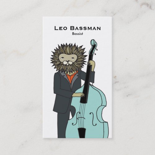 Bass Player Business Card