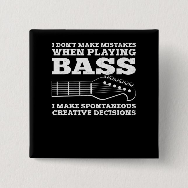Bass Player Button (Front)