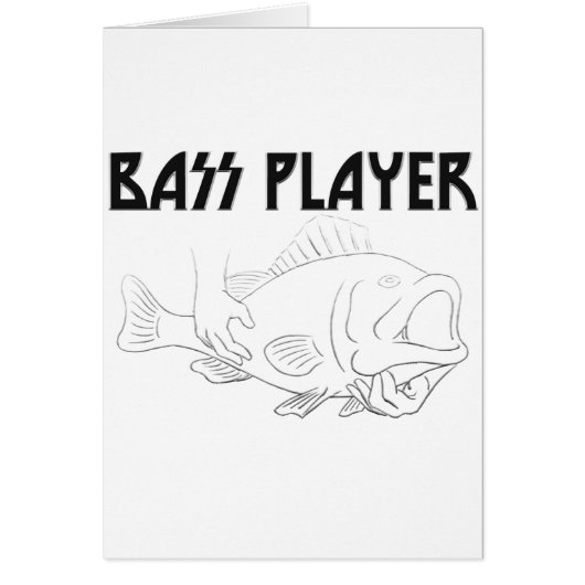 Bass Player Cards (Front)
