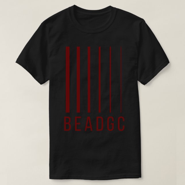 Bass Player Gift BEADGC 6 String Bass Guitar 1 T-Shirt (Design Front)