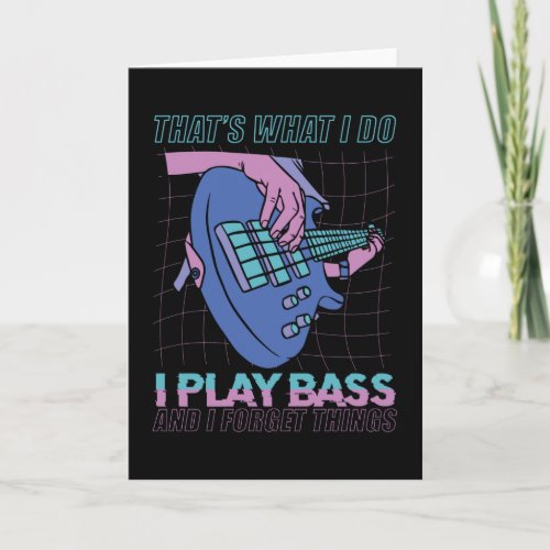 Bass Player Gift Card