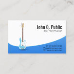 Bass Player Guitarist Musician Business Card