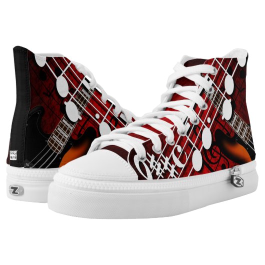 Bass Player High-Top Sneakers (Pair)
