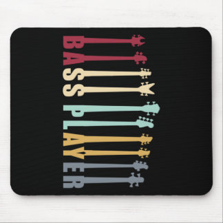Bass player mouse pad