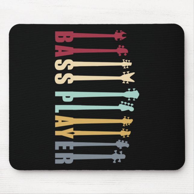 Bass player mouse pad (Front)