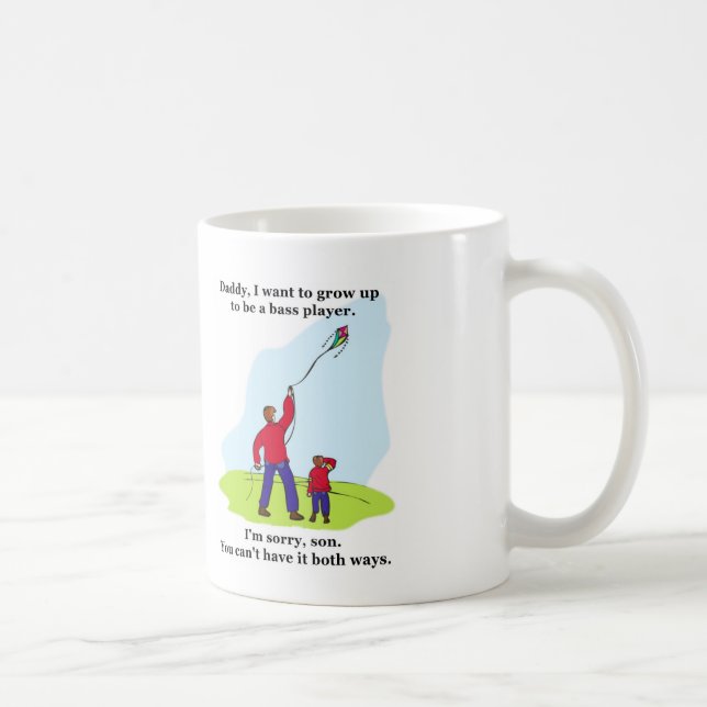 Bass Player Mug (Right)