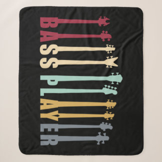 Bass player sherpa blanket