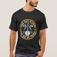 Bass Player Stay Out Of Treble Hoodie Double Bassi