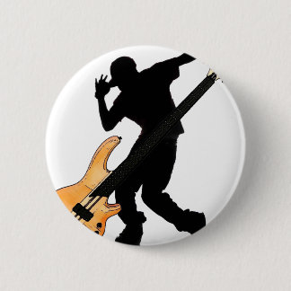Bass Player Swag Button