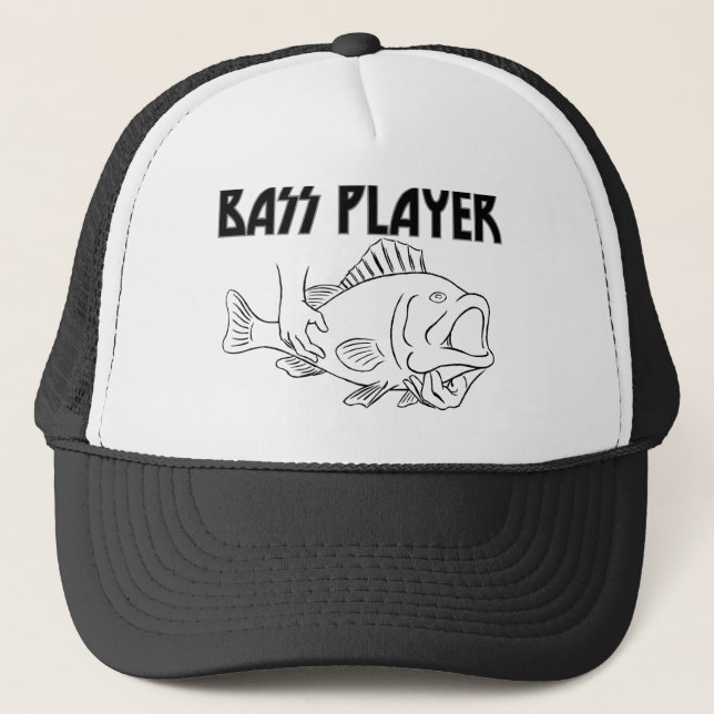 Bass Player Trucker Hat (Front)