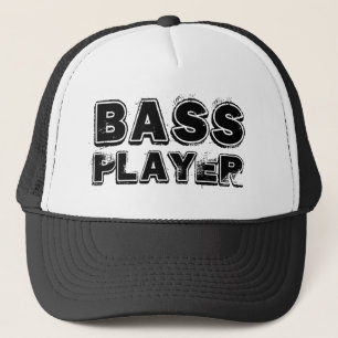 BASS PLAYER TRUCKER HAT