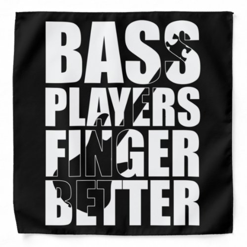 Bass players fingers better bandana