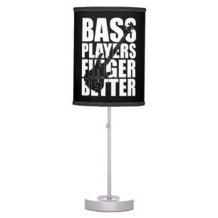 Bass players fingers better table lamp