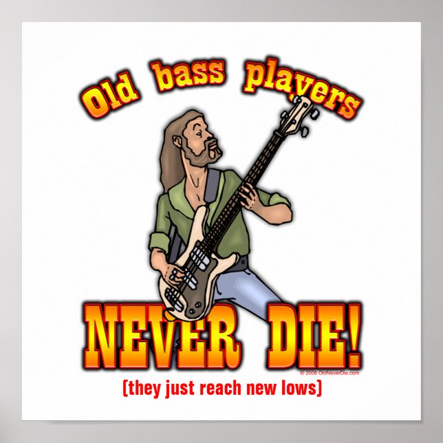 Bass Players Poster (Front)