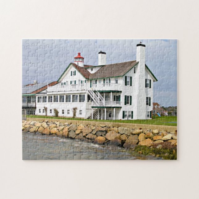 Bass River Lighthouse, Massachusetts Jigsaw Puzzle (Horizontal)