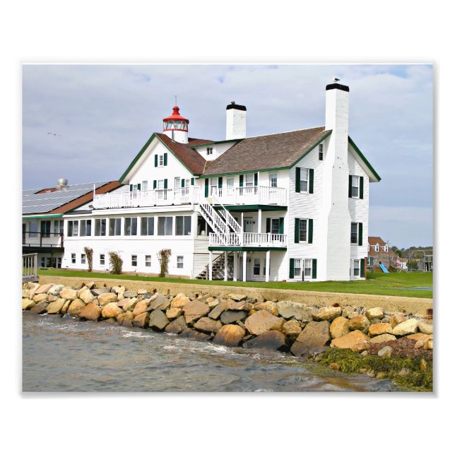 Bass River Lighthouse, Massachusetts Photo Print (Front)