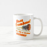 Bass Trombone Musical Bazooka Coffee Mug at Zazzle