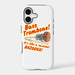 Bass Trombone Musical Bazooka iPhone 17 Case