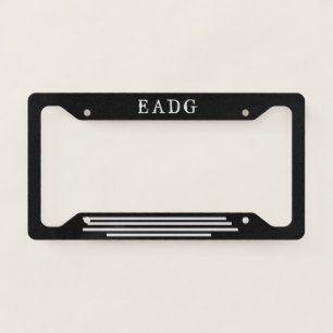 Bass Tuned License Plate Frame